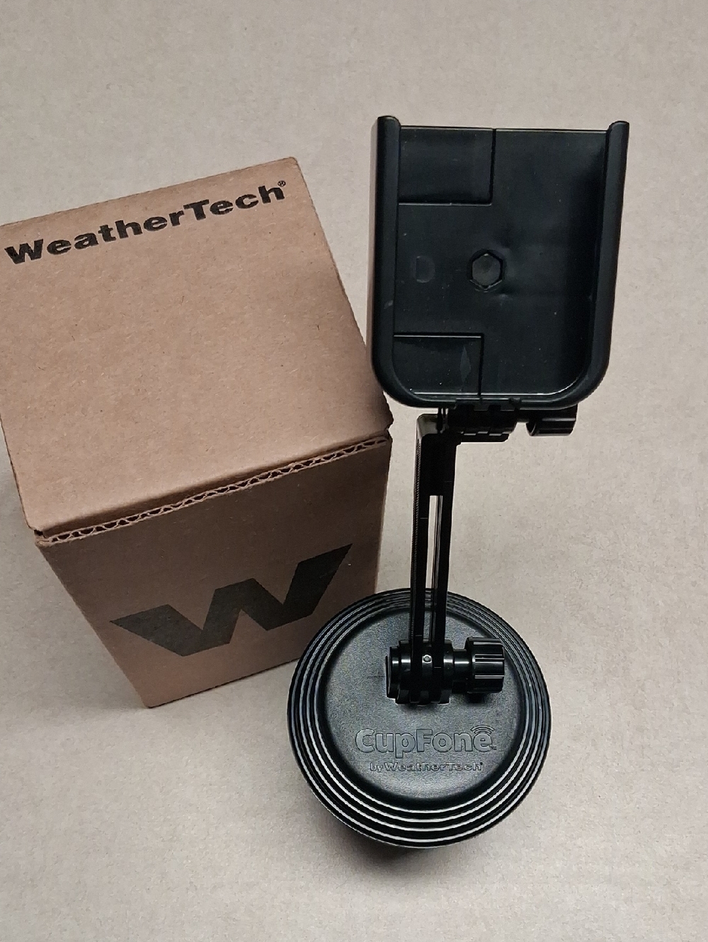 WeatherTech CupFone Phone Holder in Black